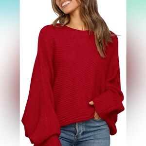 Cozy Red Women's Sweater